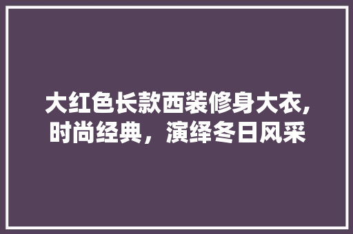大红色长款西装修身大衣,时尚经典，演绎冬日风采 大红色长款西装修身大衣,时尚经典，演绎冬日风采 家居设计