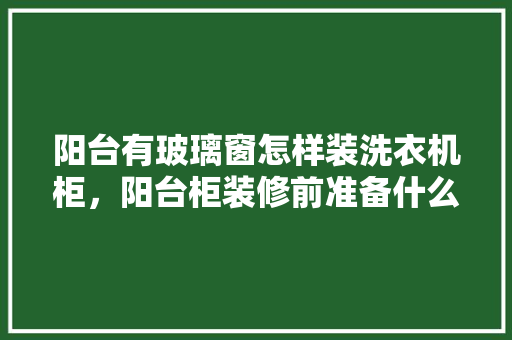 阳台有玻璃窗怎样装洗衣机柜，阳台柜装修前准备什么东西。 阳台有玻璃窗怎样装洗衣机柜，阳台柜装修前准备什么东西。 二手房